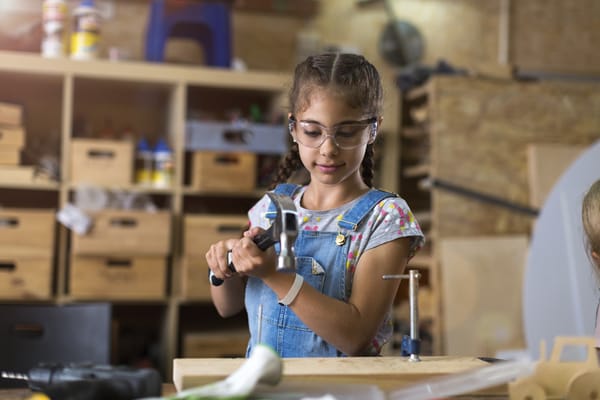 Why Teach 3-Year Olds Woodwork Skills!